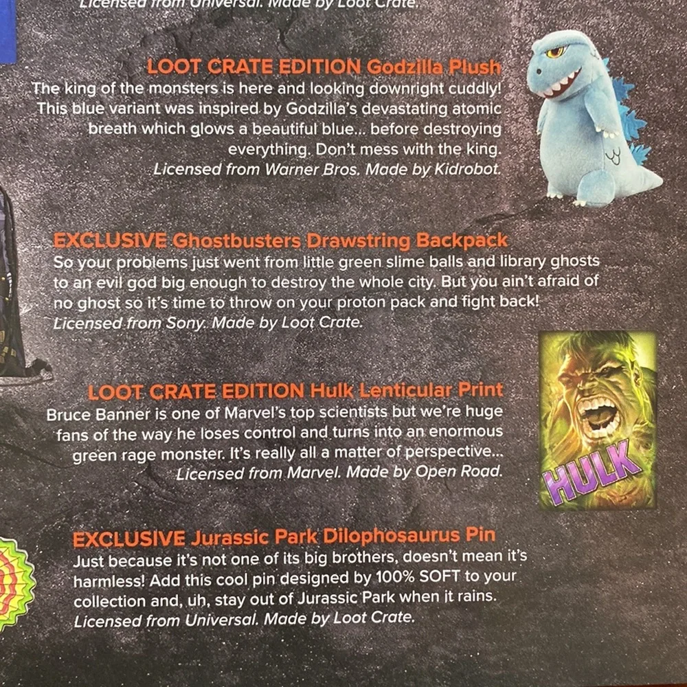 Loot Crate Edition Hulk Lenticular 3D Print